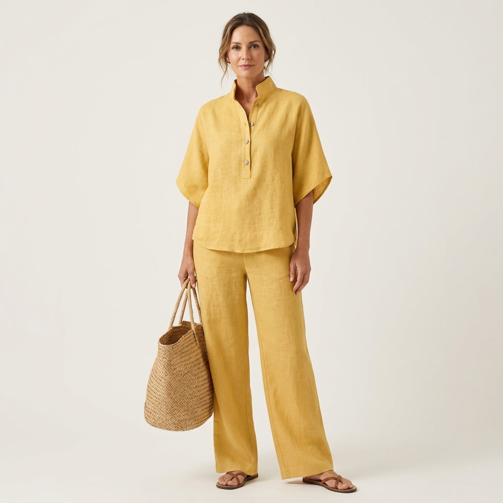 Mackenzie™ | Soft Linen Elegance