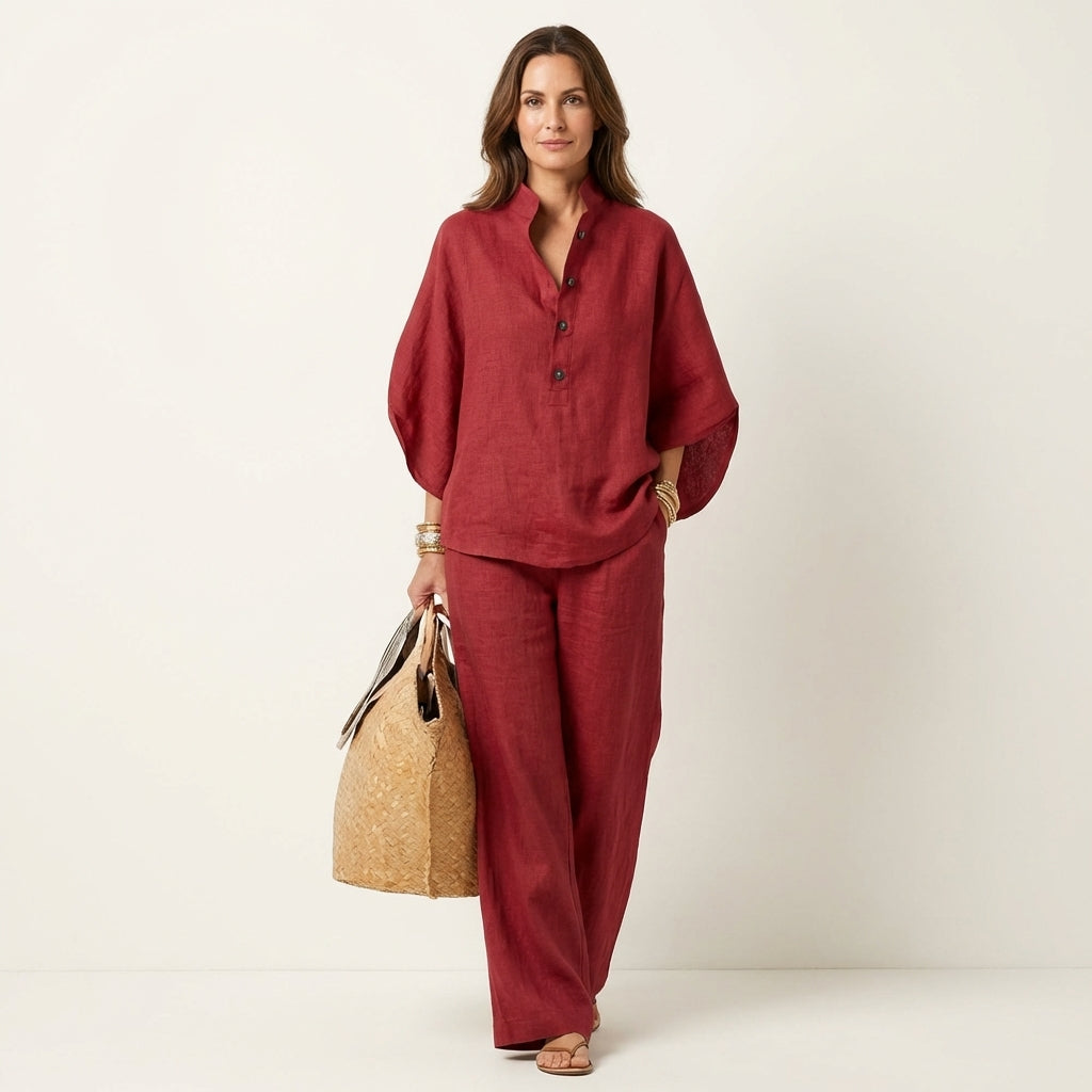 Mackenzie™ | Soft Linen Elegance