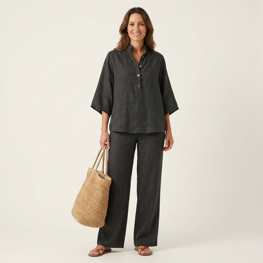 Mackenzie™ | Soft Linen Elegance