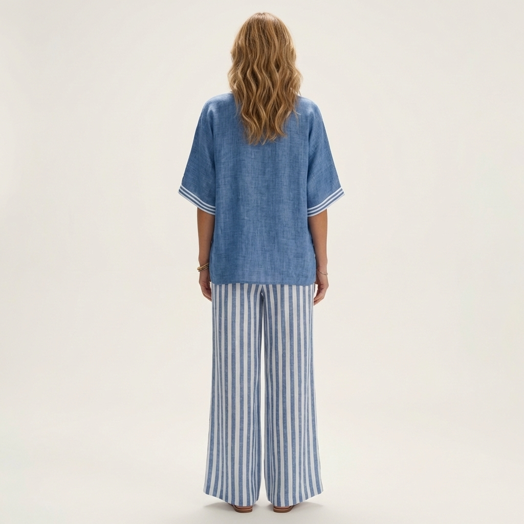 Quinn™ | Relaxed Elegance in Stripes