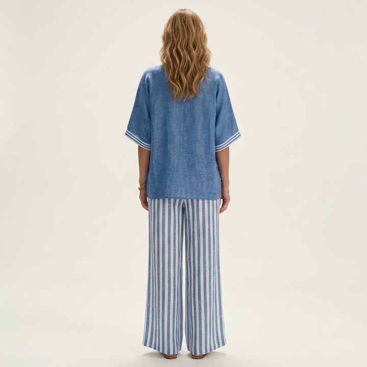 Quinn™ | Relaxed Elegance in Stripes