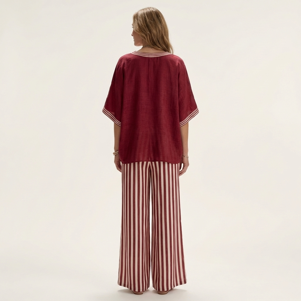 Quinn™ | Relaxed Elegance in Stripes