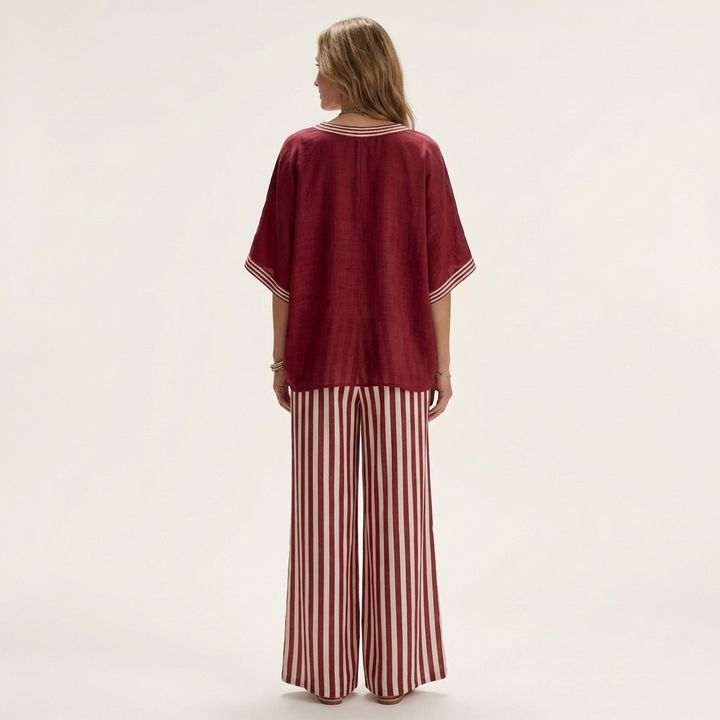 Quinn™ | Relaxed Elegance in Stripes