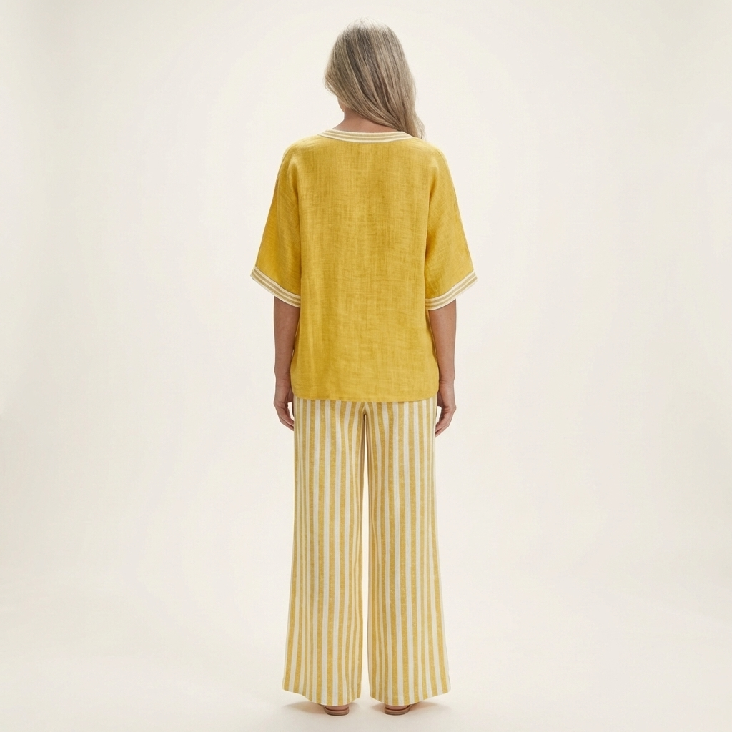 Quinn™ | Relaxed Elegance in Stripes