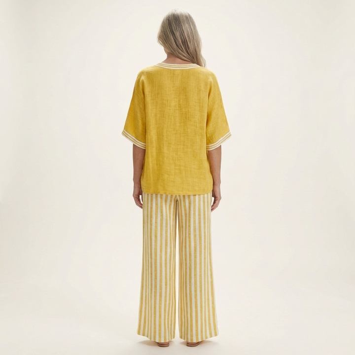 Quinn™ | Relaxed Elegance in Stripes