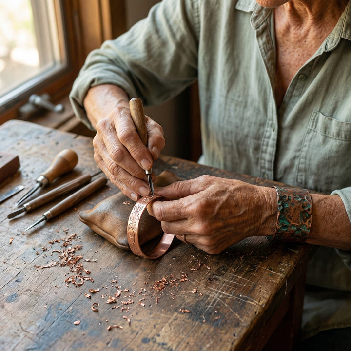 Garland Copper Bracelet