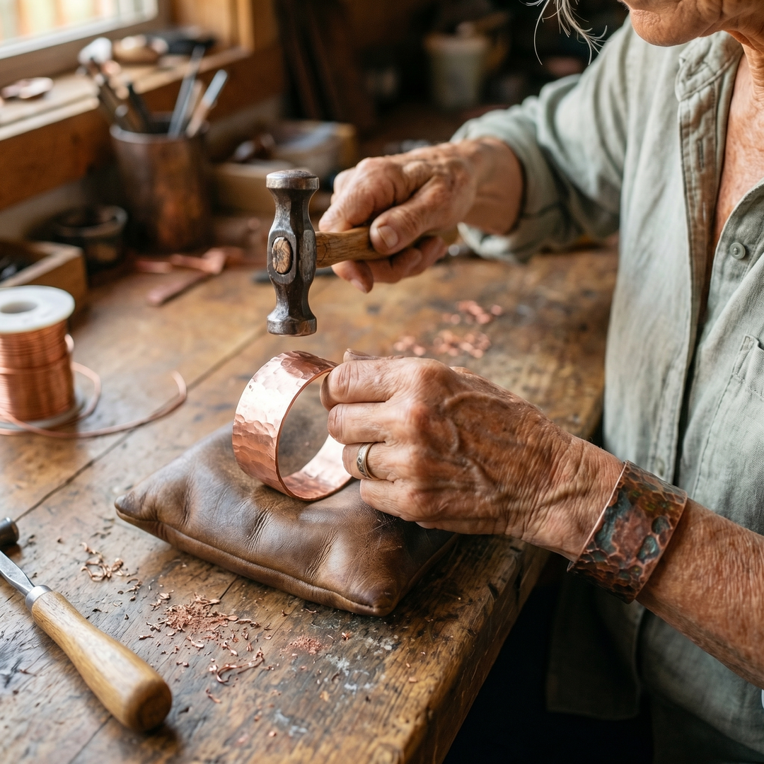 Slate Copper Bracelet