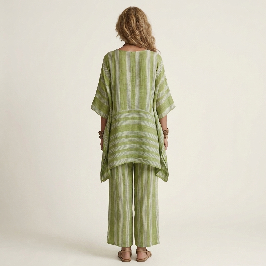 Skylar™ | Soft Striped Elegance