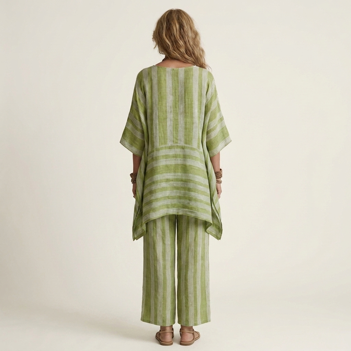 Skylar™ | Soft Striped Elegance