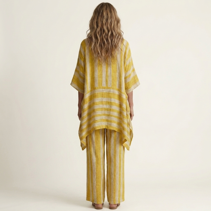 Skylar™ | Soft Striped Elegance