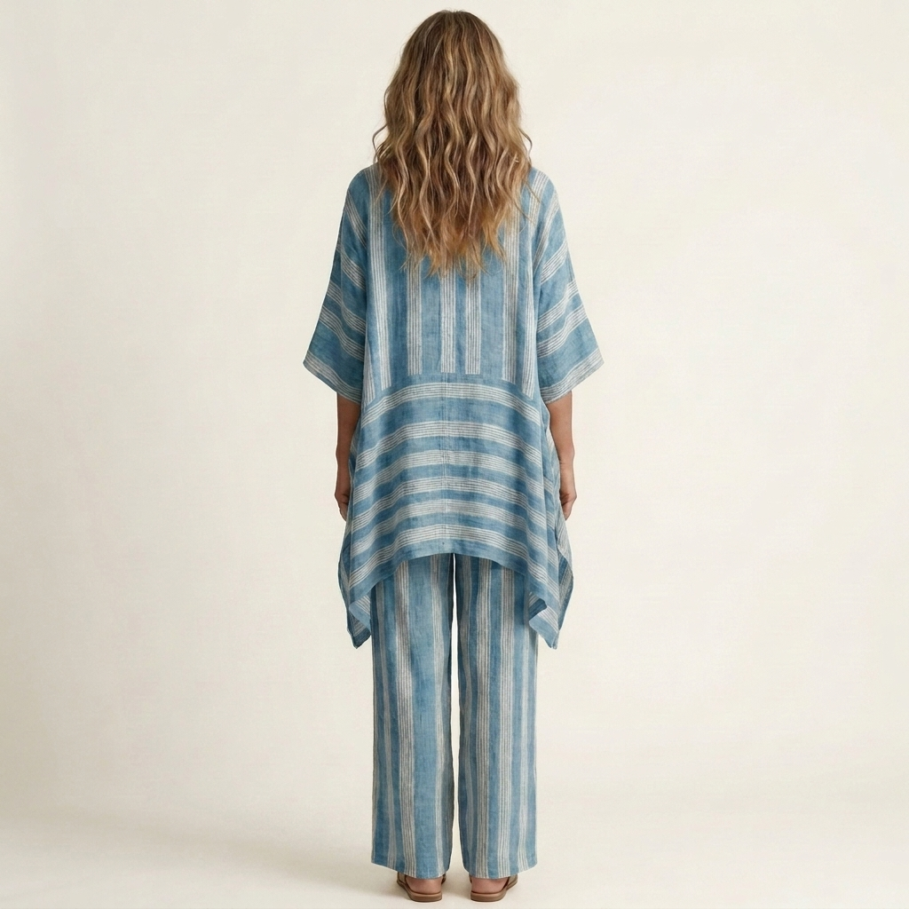 Skylar™ | Soft Striped Elegance