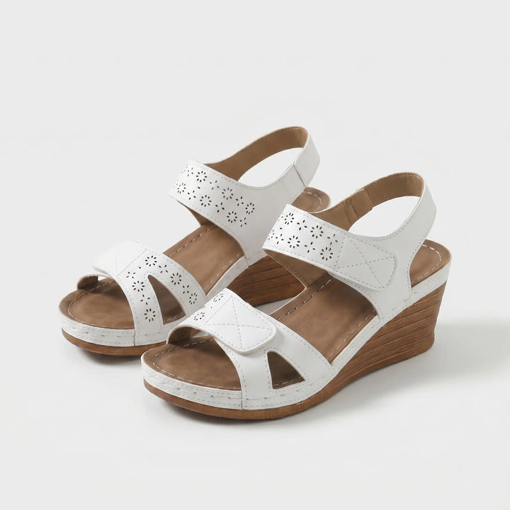 Prudy | Cushioned Wedge Sandals