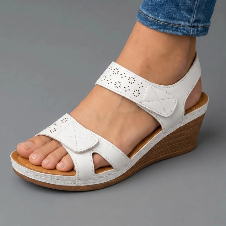 Prudy | Cushioned Wedge Sandals
