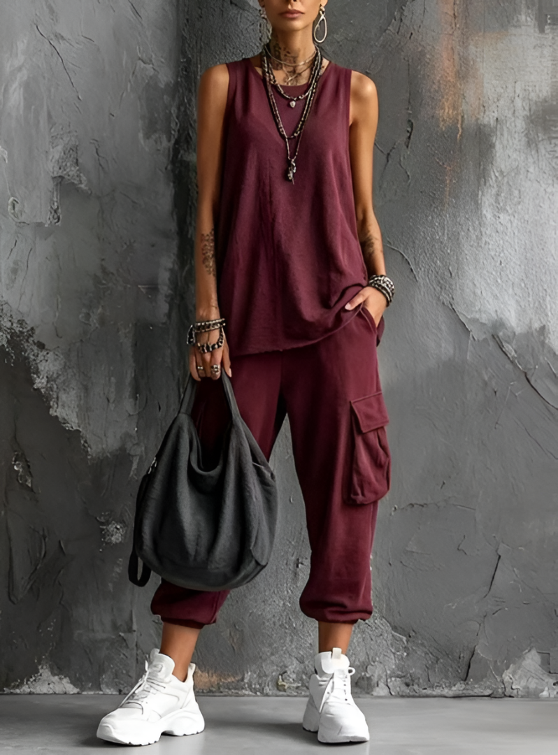 Valentina | Comfortable Everyday Set with Pockets
