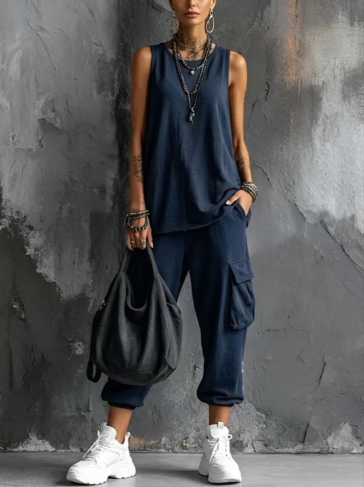 Valentina | Comfortable Everyday Set with Pockets