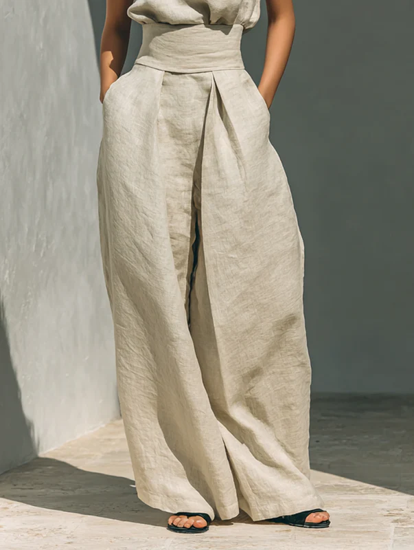 Nora | Minimalist Sleeveless Top Set