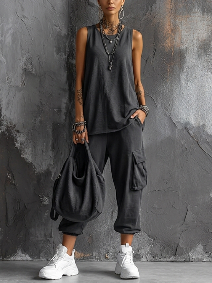 Valentina | Comfortable Everyday Set with Pockets
