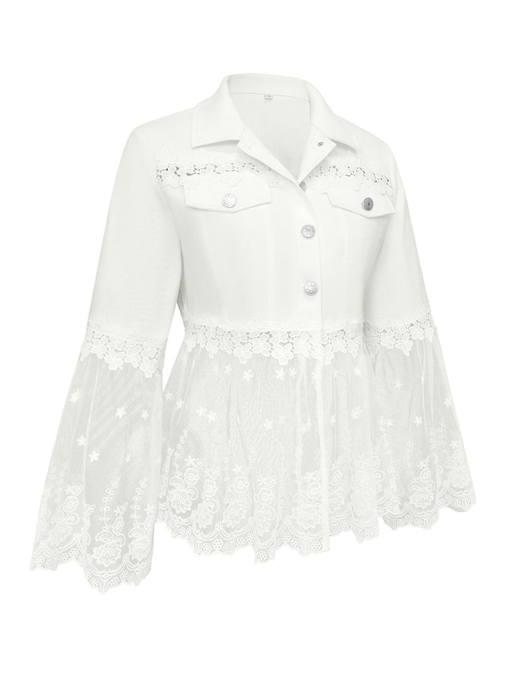 Sunnelace™ | Lace-Panel Jacket