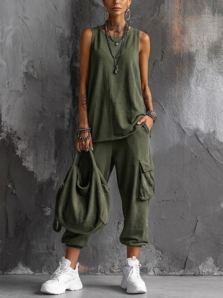 Valentina | Comfortable Everyday Set with Pockets