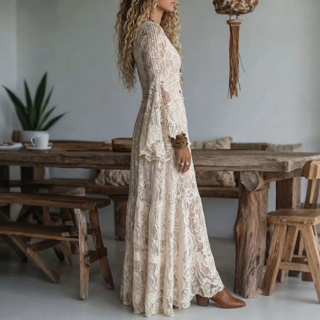 Lois | Vintage Mermaid Maxi Dress