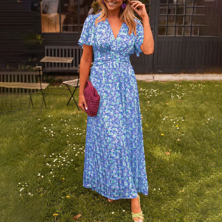 Freyja™ | Classic Women V-Neck Dress