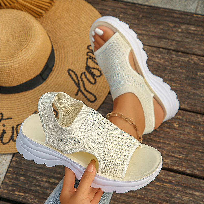 Brenna | Cushioned Slip-On Sandals